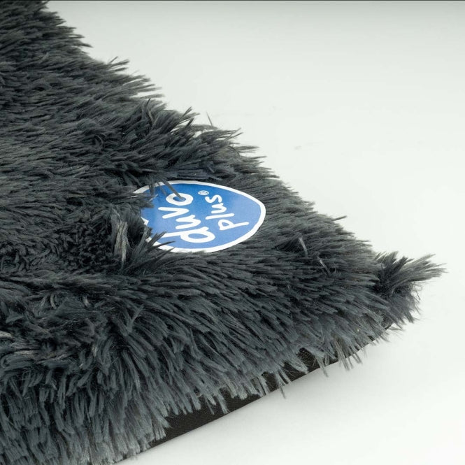 Duvoplus zachte bench kussen - donkergrijs - XXL - 122x76x7cm