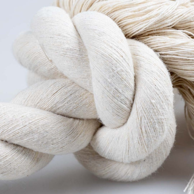 Duvoplus - ECO katoenen touw met 4 knopen - Wit