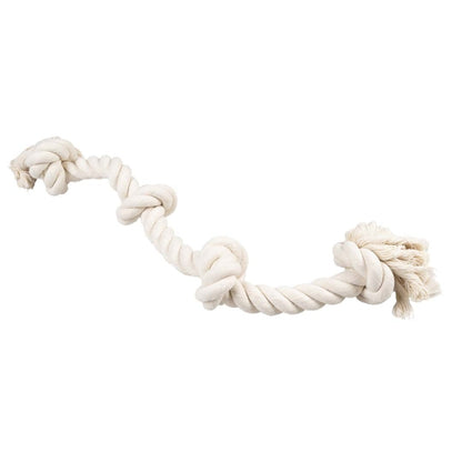 Duvoplus - ECO katoenen touw met 4 knopen - Wit