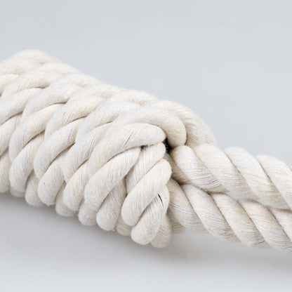 Duvoplus - ECO katoenen touw met 2 lussen - Wit