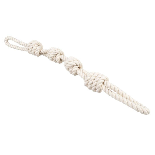 Duvoplus - ECO katoenen touw met 2 lussen - Wit