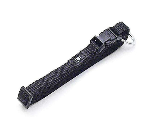 Karlie - ASP Verstelbare Halsband - Zwart - 15 mm / 30-45 cm