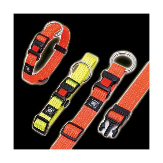 Karlie - ASP reflexhalsband - Oranje - 30/45 cm