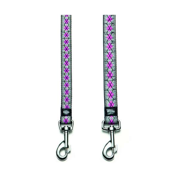 Karlie Art Joy Plus Lijn RHOMBUS - Roze - 100cm x 15mm