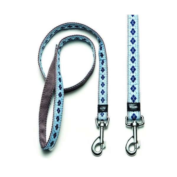 Karlie Art Joy Plus Lijn RHOMBUS - Blauw - 100cm x 20mm