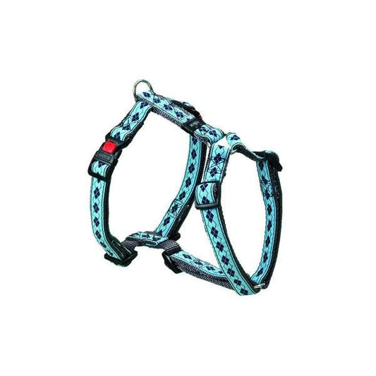Karlie Art Joy Plus Tuig RHOMBUS - Blauw - 65-100cm x 25mm