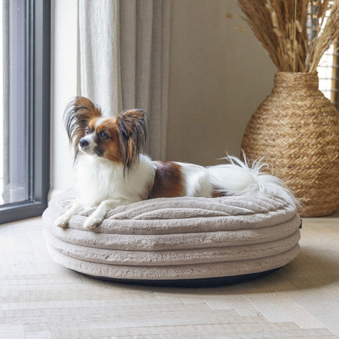 Designed by Lotte Hondenbed Reza - rond, beige - 65 x 16 cm