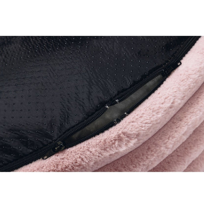 Designed by Lotte Hondenbed Reza - rond, roze - 80 x 20 cm