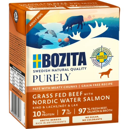 Bozita Tetra Purely Paté Rund & Zalm - 370g