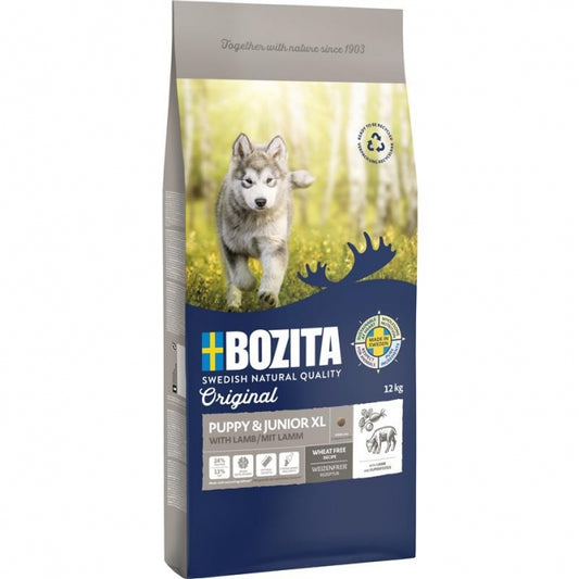 Bozita Original Puppy & Junior Lamb XL - 12 kg