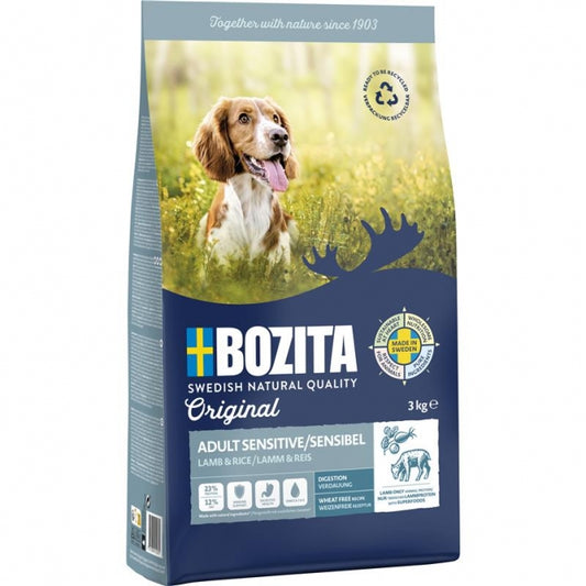Bozita Original Adult Sensitive Lam & Rijst - 3 kg