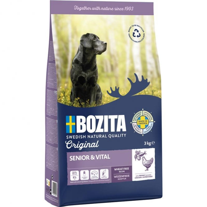 Bozita Original Senior & Vital Tarwe-vrij - 3 kg