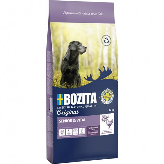 Bozita Original Senior & Vital Tarwe-vrij - 12 kg