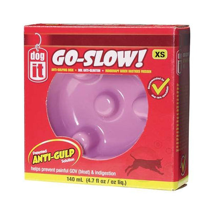 DOGIT - Go-Slow - Anti-Schrok Voerbak - Roze - 140 ml