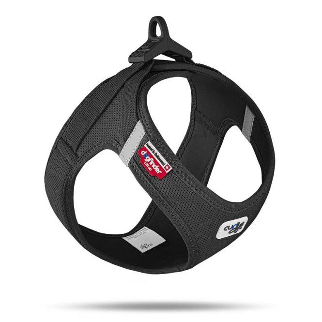 Curli Clasp Vest Air-Mesh Tuigje - Zwart - 2XS