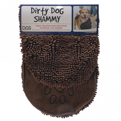 DGS Dirty Dog Shammy Handdoek - Bruin