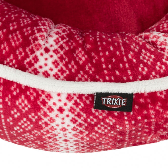 Trixie - Kerstbed Lumi - rood - 50cm