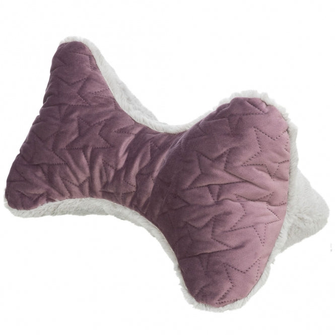 Trixie - Estelle kussen - bessen/grijs - 34x20 cm