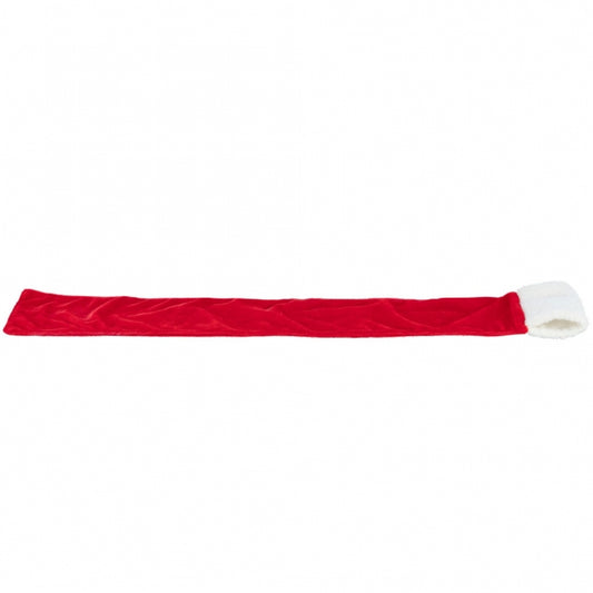 Trixie - Kerstsjaal - rood/wit - 70 cm