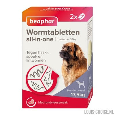 Beaphar Wormtablet All-In-One Hond-BEAPHAR-Louis Choice