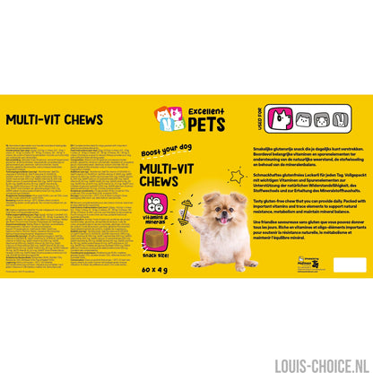 Excellent Pets Multi-Vitaminen Soft Chews