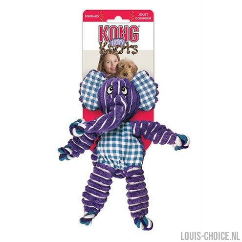 Kong Floppy Knots Olifant-KONG-Louis Choice