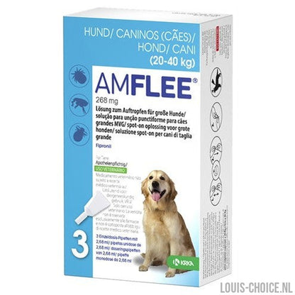 Krka Amflee Spot On Hond-KRKA-Louis Choice
