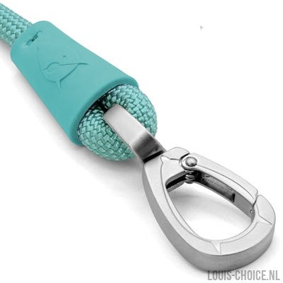 Morso Hondenriem Regular Rope Gerecycled Aquamarine Blauw-MORSO-Louis Choice