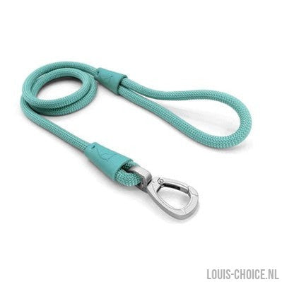 Morso Hondenriem Regular Rope Gerecycled Aquamarine Blauw-MORSO-Louis Choice