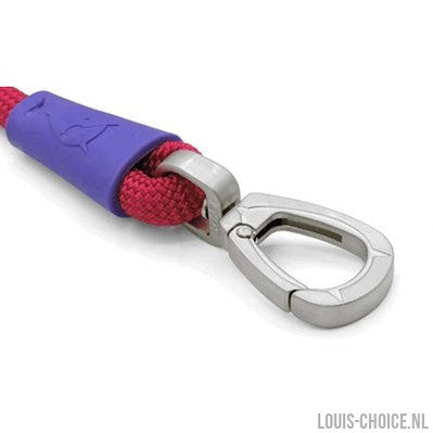 Morso Hondenriem Regular Rope Gerecycled Red Velvet Rood-MORSO-Louis Choice