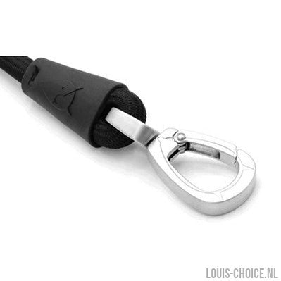 Morso Hondenriem Soft Rope Gerecycled Black Zwart-MORSO-Louis Choice
