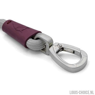Morso Hondenriem Soft Rope Gerecycled Grey Grijs-MORSO-Louis Choice