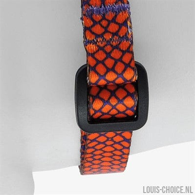 Morso Mini Hondentuig Verstelbaar Gerecycled Urban Lizard Rood-MORSO-Louis Choice