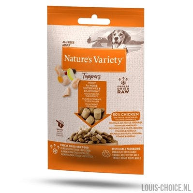 Natures Variety Freeze Dried Toppers Chicken-NATURES VARIETY-Louis Choice