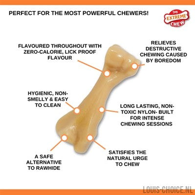 Nylabone Power Chew Harde Bijters Kipsmaak-NYLABONE-Louis Choice