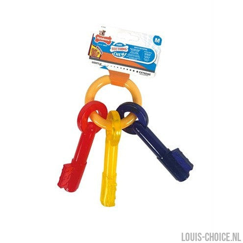 Nylabone Puppy Chew Bijtsleutels Baconsmaak-NYLABONE-Louis Choice