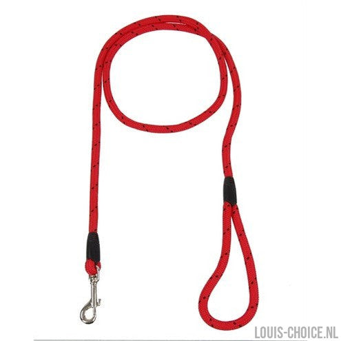 Rosewood Hondenriem Touw Rood / Zwart-ROSEWOOD-Louis Choice