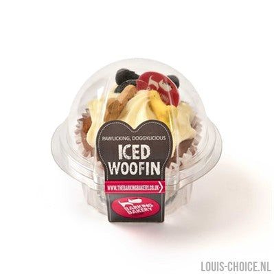 The Barking Bakery Carob Woofin Met Geel Glazuur-THE BARKING BAKERY-Louis Choice