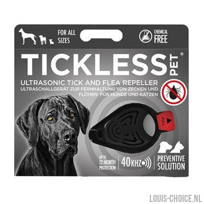Tickless Teek En Vlo Afweer Voor Hond En Kat Zwart-TICKLESS-Louis Choice