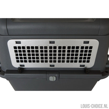 Topmast Pawsport Reisbench - Transportbox - Antraciet - Diverse Maten-Topmast-Louis Choice
