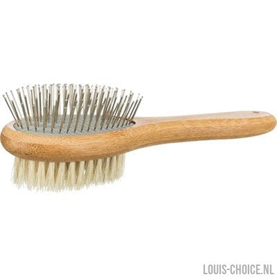 Trixie Borstel Dubbelzijdig Bamboe-TRIXIE-Louis Choice