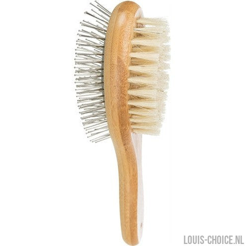 Trixie Borstel Dubbelzijdig Bamboe-TRIXIE-Louis Choice