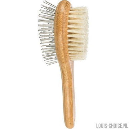Trixie Borstel Dubbelzijdig Bamboe-TRIXIE-Louis Choice