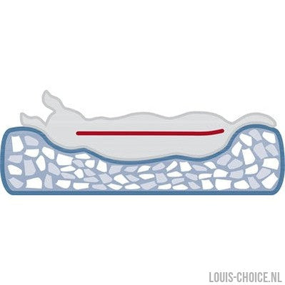 Trixie Hondenmand Huis Noah Vitaal Schuimrubber Lichtgrijs-TRIXIE-Louis Choice