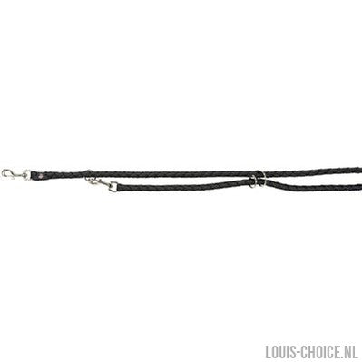 Trixie Hondenriem Cavo Verstelbaar Zwart-TRIXIE-Louis Choice