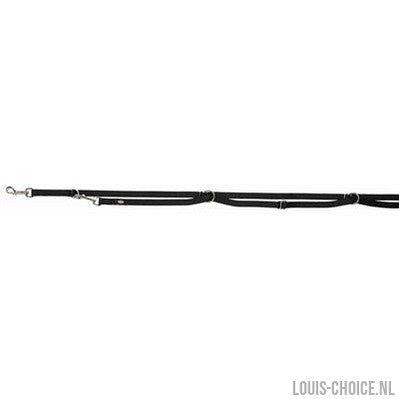 Trixie Hondenriem Premium Verstelbaar Zwart-TRIXIE-Louis Choice