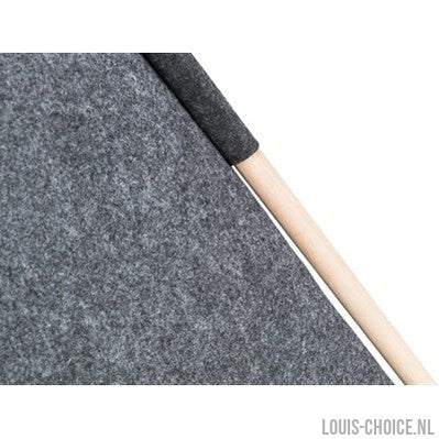 Trixie Schuilplaats Tipi Vilt Antraciet-TRIXIE-Louis Choice