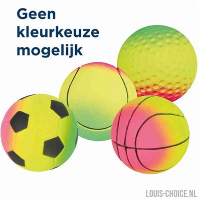 Trixie Schuimrubber Bal Assorti-TRIXIE-Louis Choice