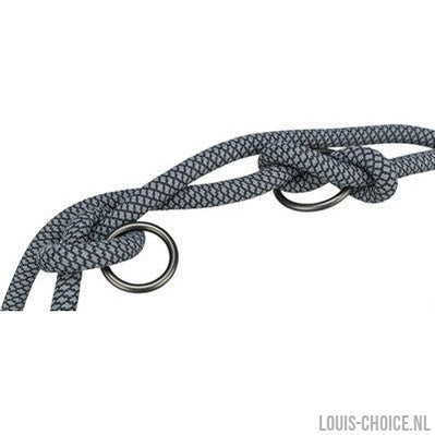 Trixie Soft Rope Hondenriem Verstelbaar Zwart / Grijs-TRIXIE-Louis Choice