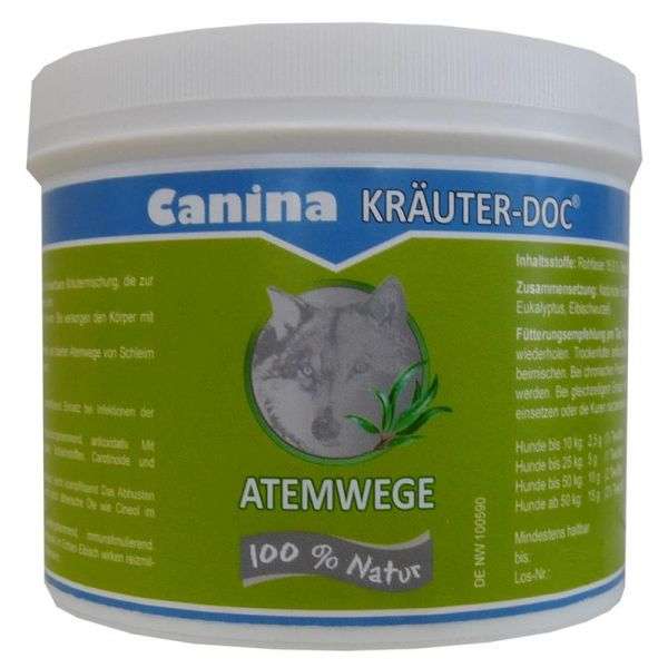 Canina Pharma KRÄUTER-DOC Luchtwegen - 150 g